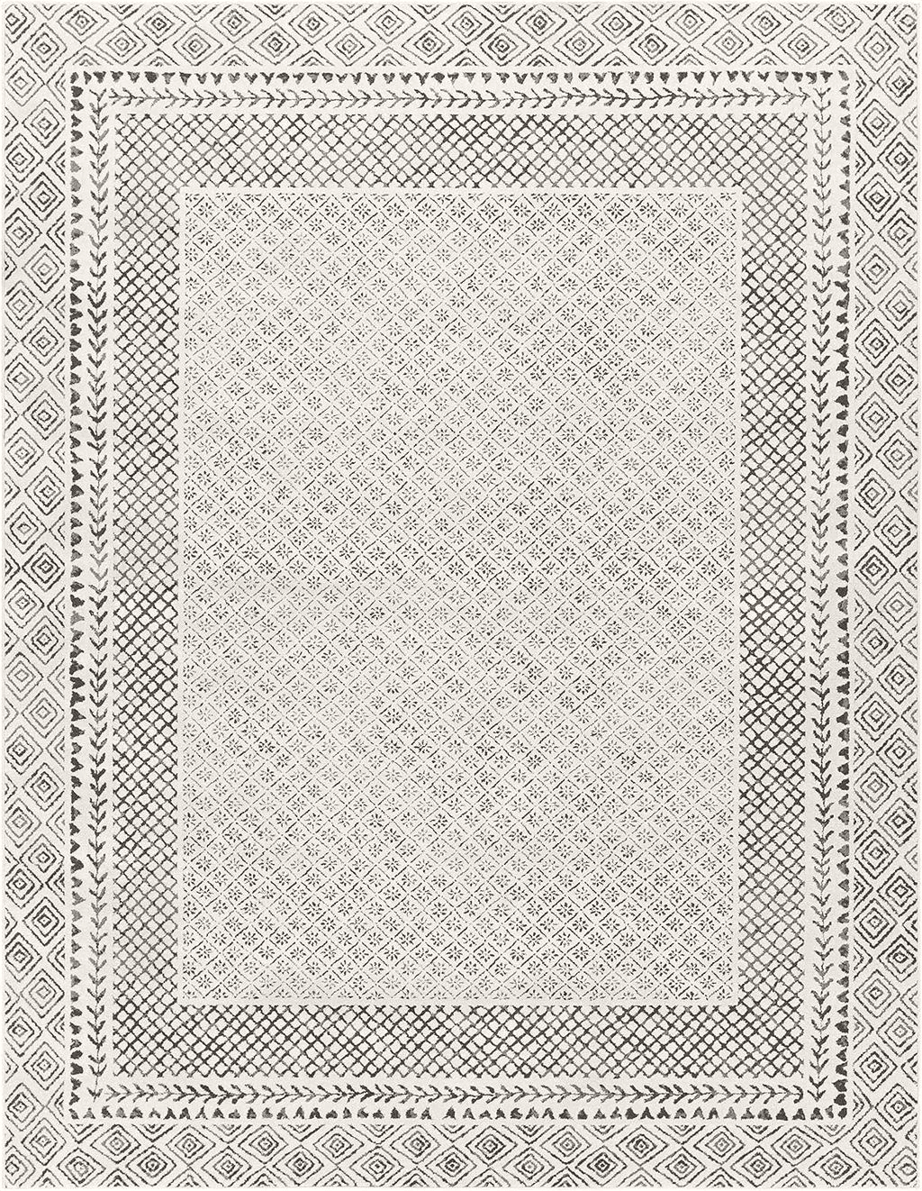 Artistic Weavers Melodie Boho Farmhouse Area Rug,6'7" x 9',Beige