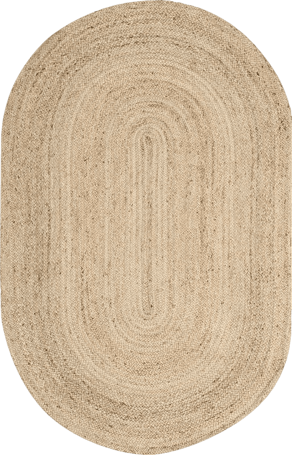 SAFAVIEH Cape Cod Collection Area Rug - 5' x 8' Oval, Natural, Handmade Flat Weave Jute, Ideal for High Traffic Areas in Living Room, Bedroom (CAP252A)