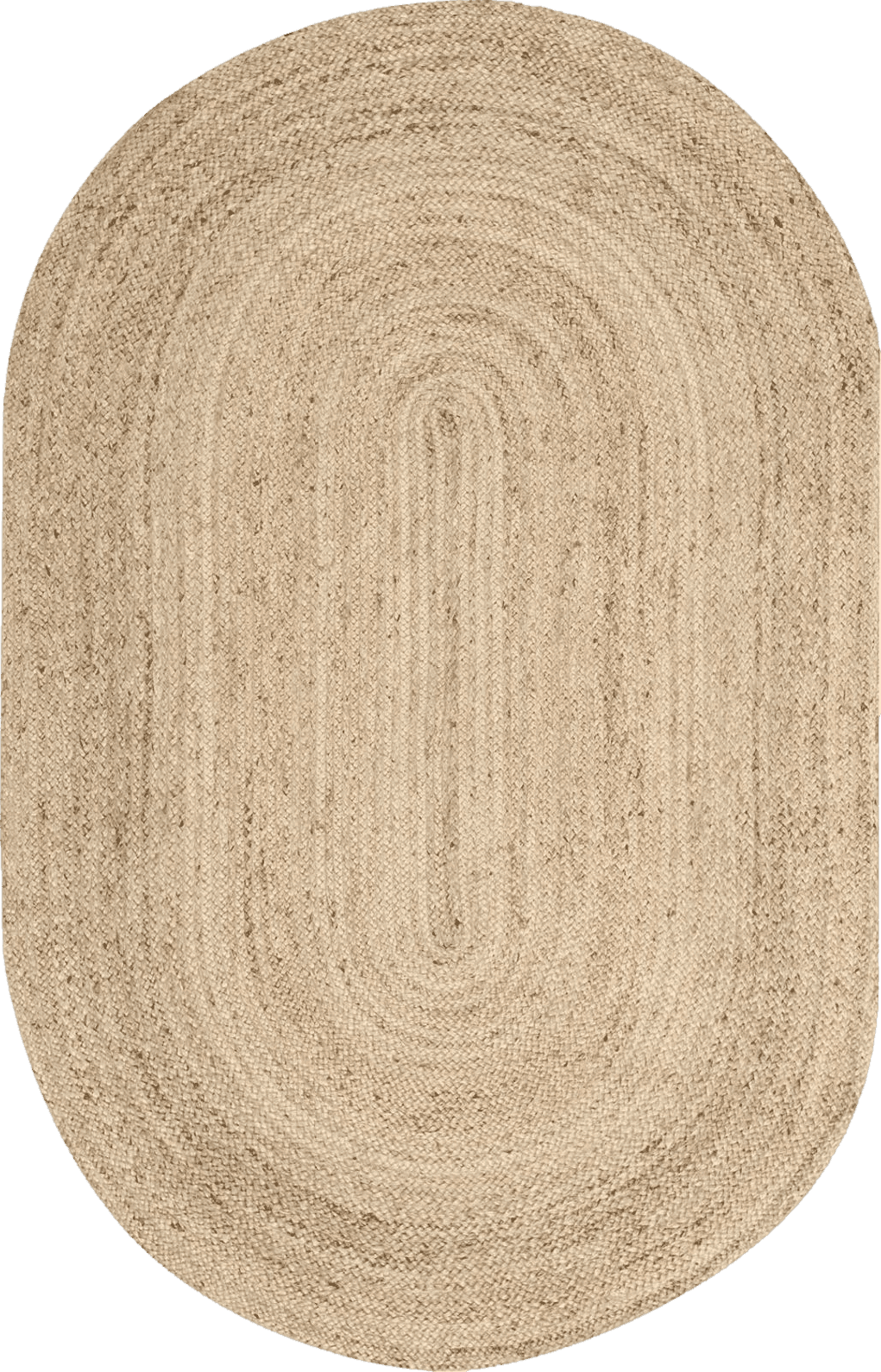 SAFAVIEH Cape Cod Collection Area Rug - 5' x 8' Oval, Natural, Handmade Flat Weave Jute, Ideal for High Traffic Areas in Living Room, Bedroom (CAP252A)