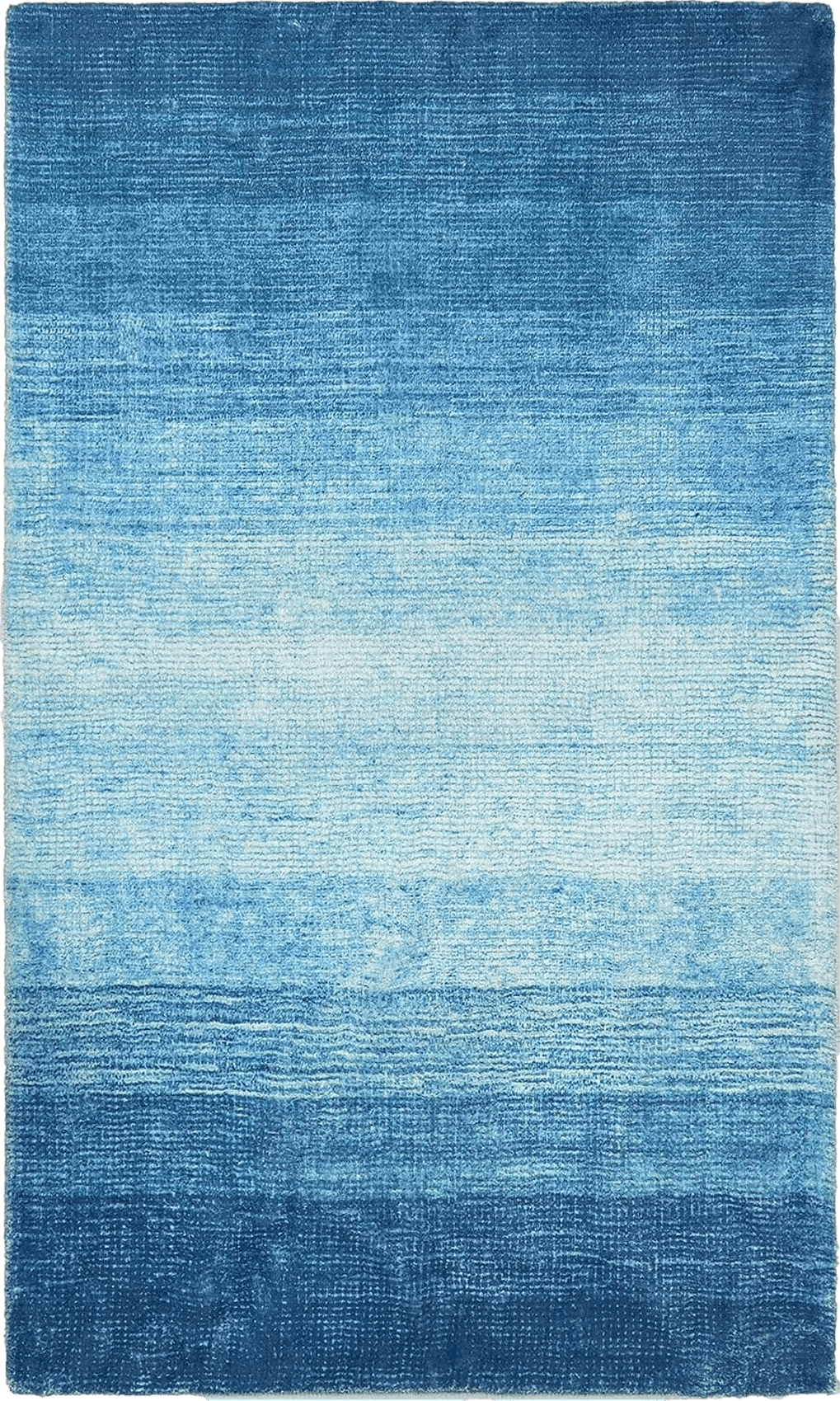 Wonnitar Modern Ombre Area Rug 3x5,Washable Light Blue Entry Rugs,Contemporary Soft Rug for Boys Bedroom,Non-Slip Stain Resistant Bathroom Throw Carpet for Office Kitchen Dorm