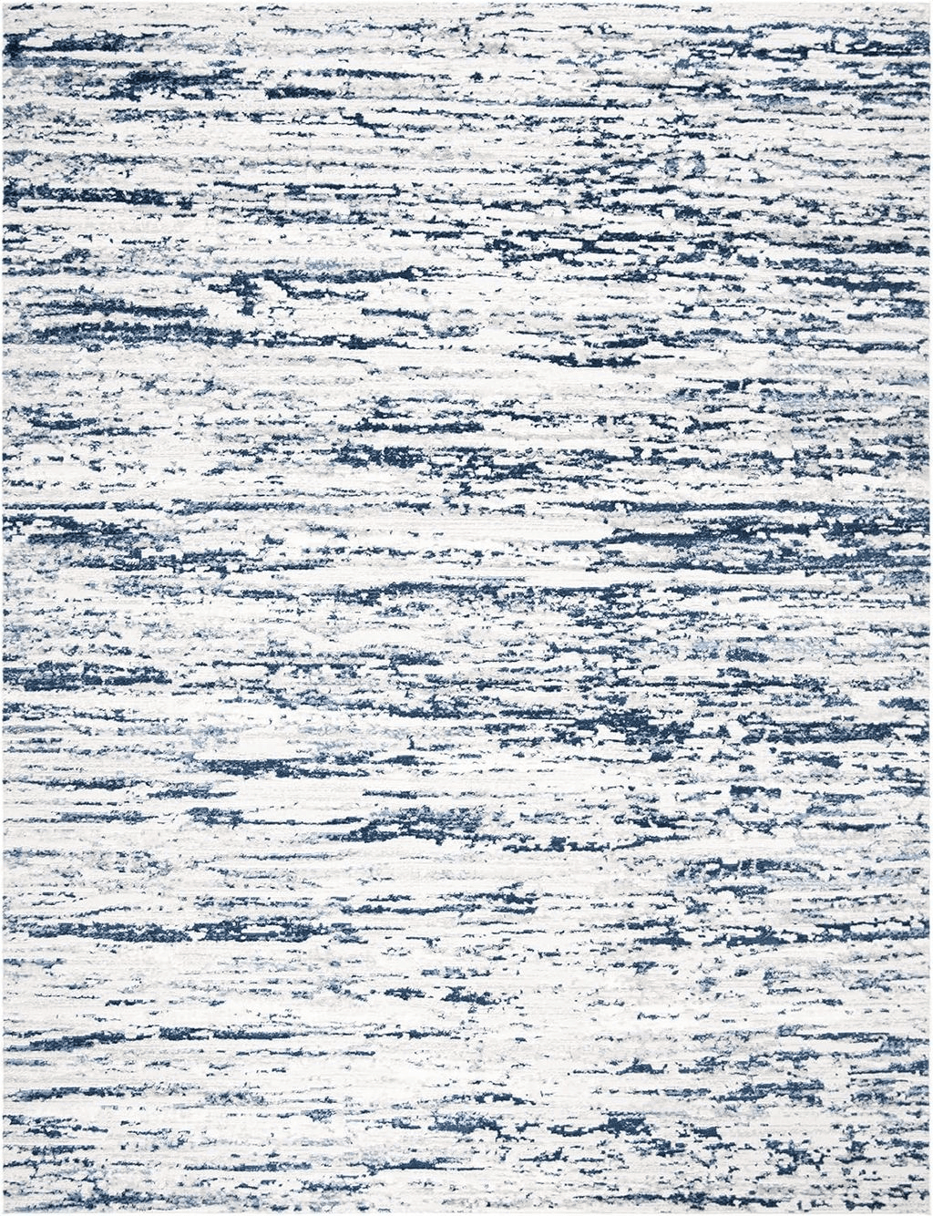 Area Blue 8x10 SAFAVIEH Amelia Collection Area Rug - 8' x 10', Grey & Navy, Modern Abstract Design, Non-Shedding & Easy Care, Ideal for High Traffic Areas in Living Room, Bedroom (ALA768B)