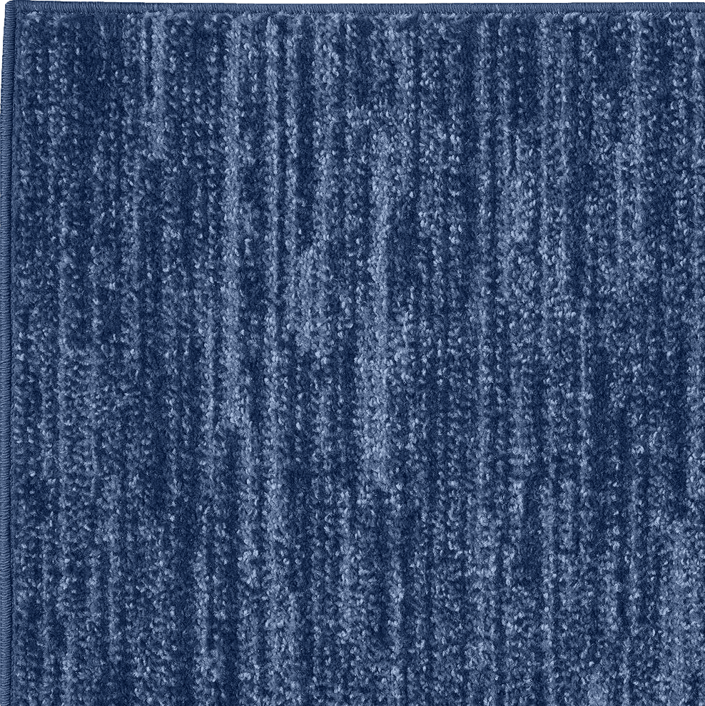 Area Blue 8x10 Nourison Essentials Indoor/Outdoor Navy Blue 8' x 10' Area Rug, Easy -Cleaning, Non Shedding, Bed Room, Living Room, Dining Room, Backyard, Deck, Patio (8x10)