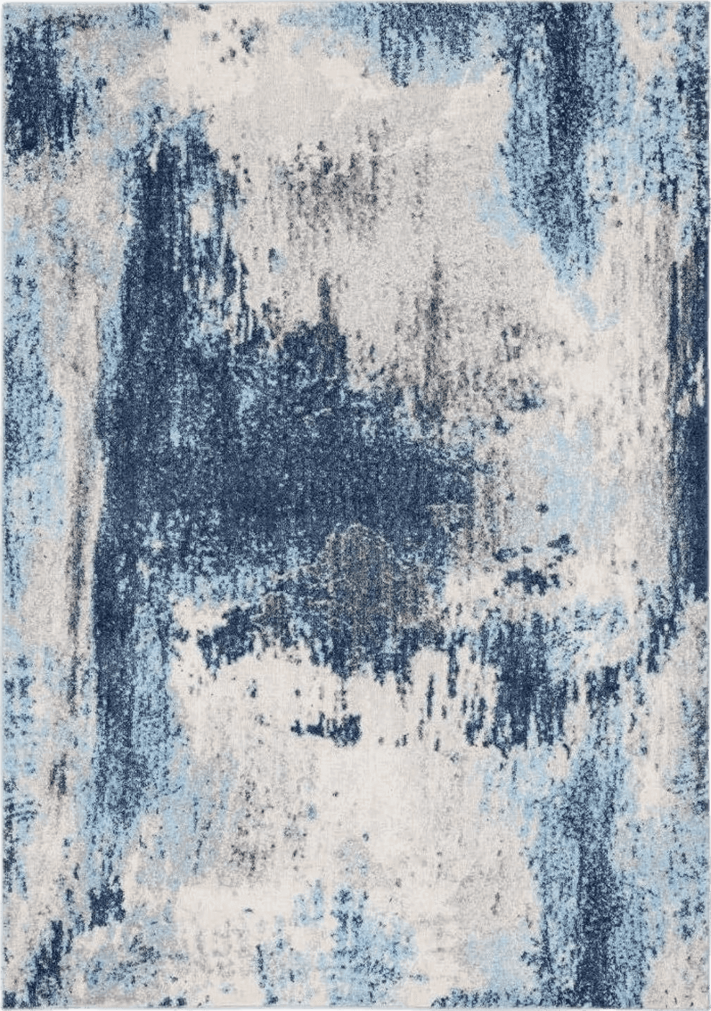 Area Blue 8x10 LUXE WEAVERS Kingsbury Abstract Premium 8x10 Area Rug 7773