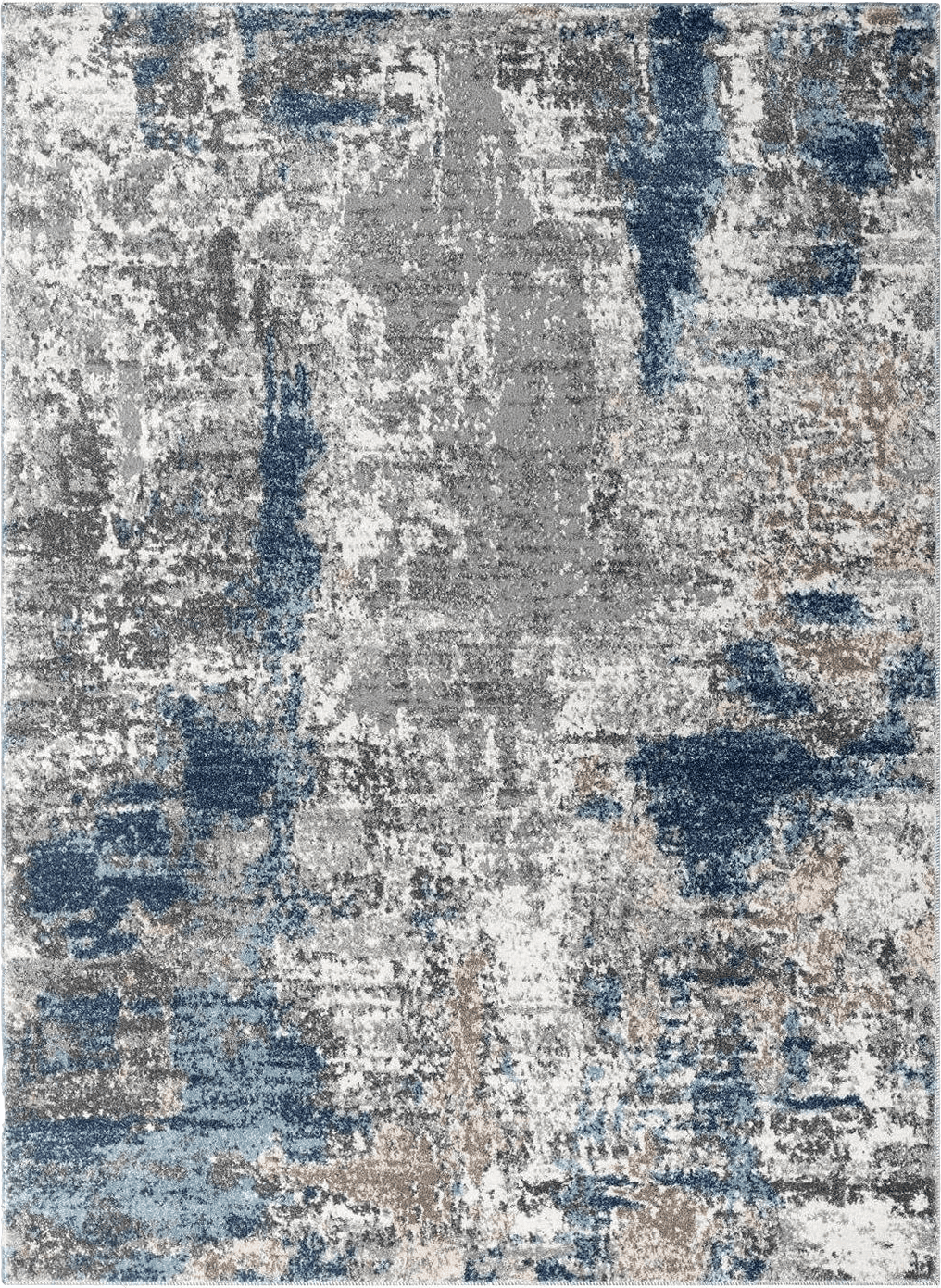 Area Blue 8x10 LUXE WEAVERS Euston Collection 7679 Blue 8x10 Abstract Area Rug