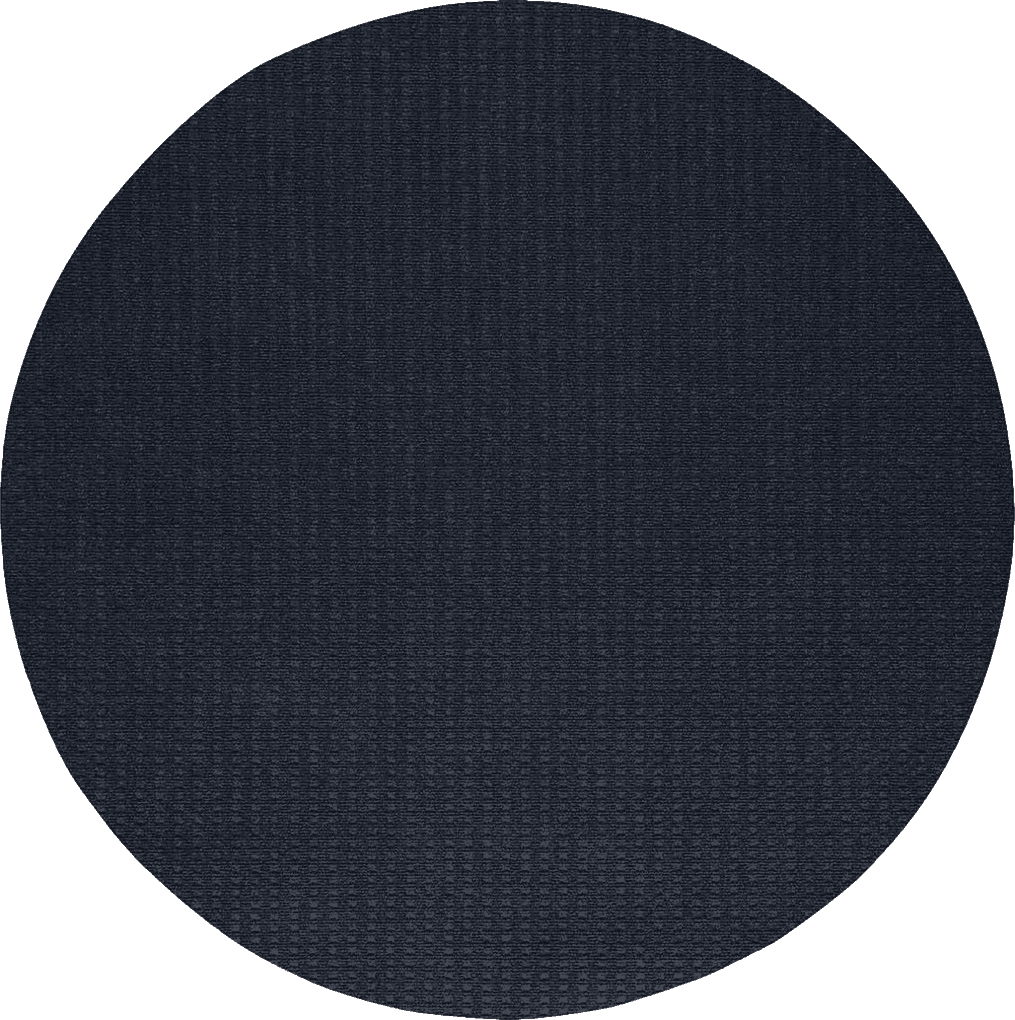 Outdoor Blue Furnish my Place Indoor/Outdoor Solid Color Rug - Blue, 2' Round, Pets and Kids Friendly Rug, Easy to Clean Carpet, Area for Living Room, Bedroom, Wedding