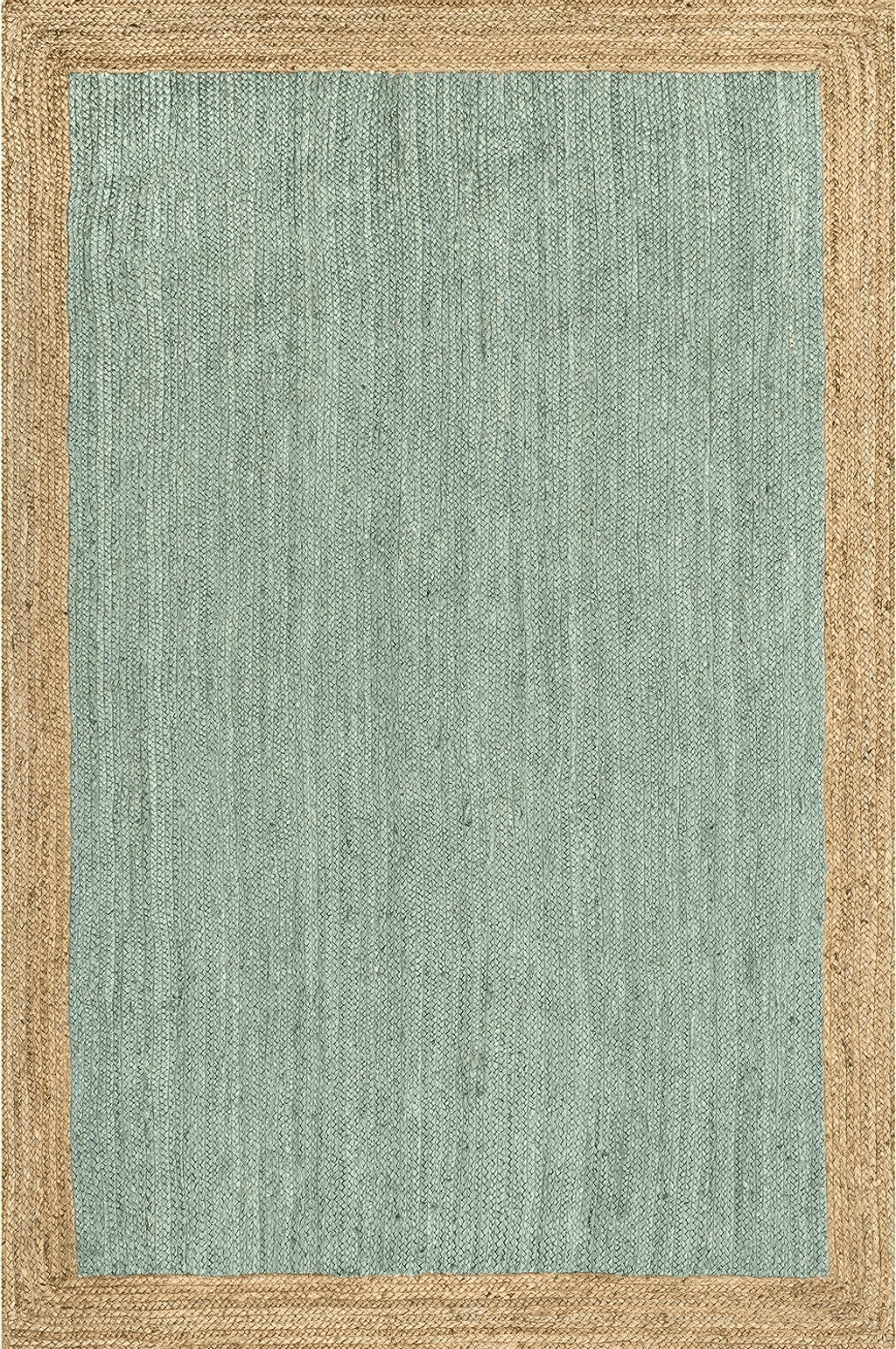 nuLOOM Eleonora Casual Jute Area Rug, 6x9, Green