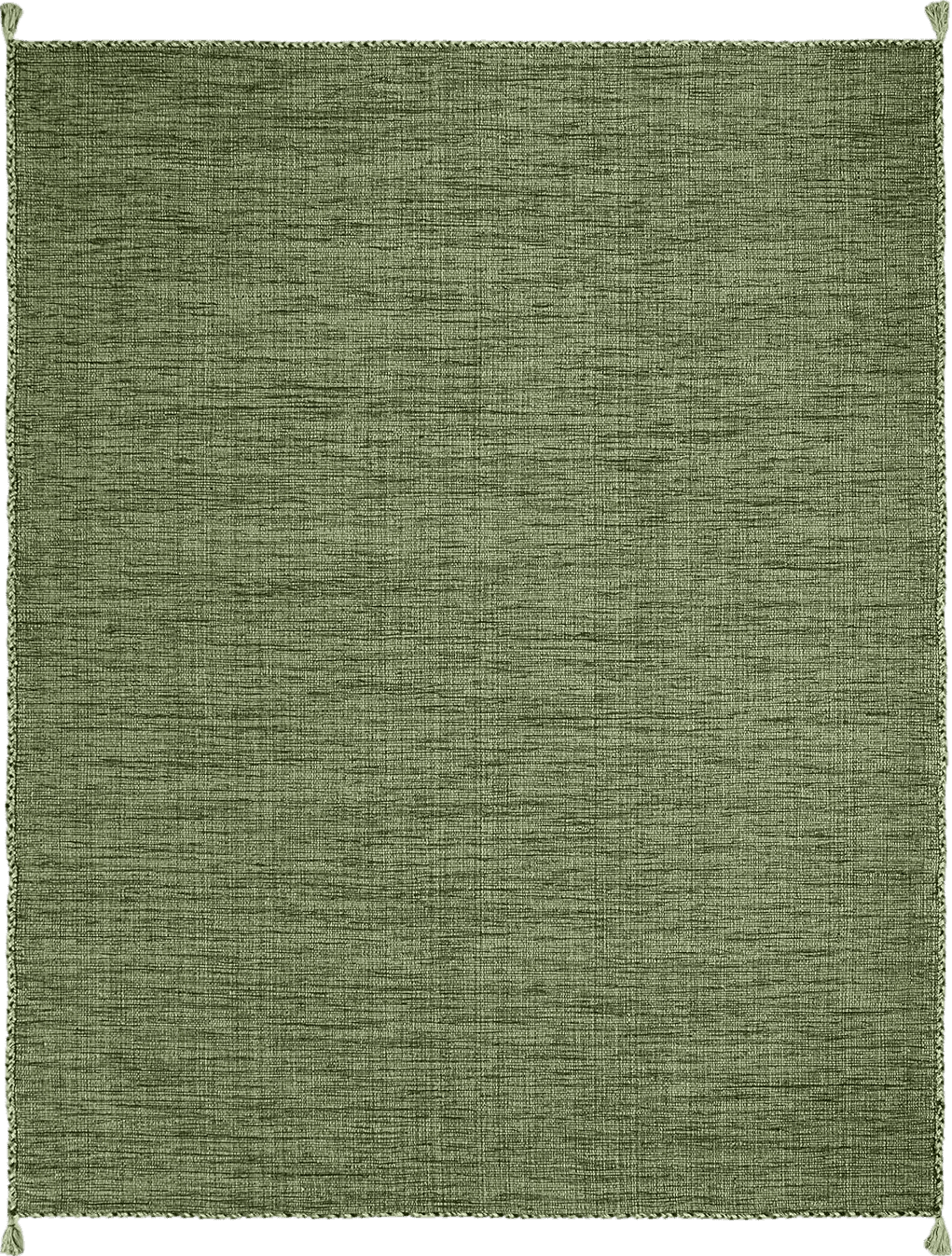 All Runners Doorway (small rugs) 2x3 3x5 4x6 SAFAVIEH Montauk Collection Area Rug - 9' x 12', Green & Black, Handmade Flat Weave Cotton Corner Tassel, Ideal for High Traffic Areas in Living Room, Bedroom (MTK150Y)