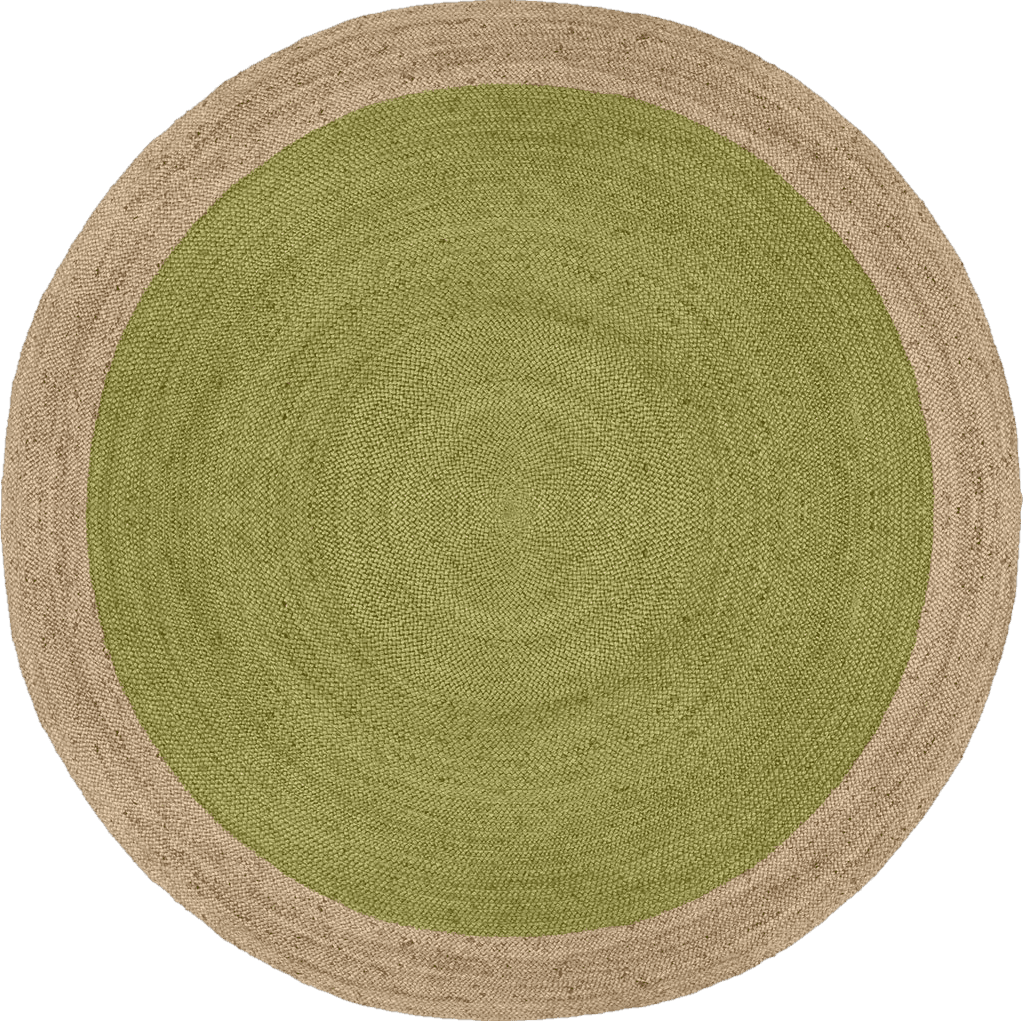 Area Green All Rounds/Square SAFAVIEH Natural Fiber Round Collection 3' Round Green NF801G Handmade Boho Braided Jute Area Rug