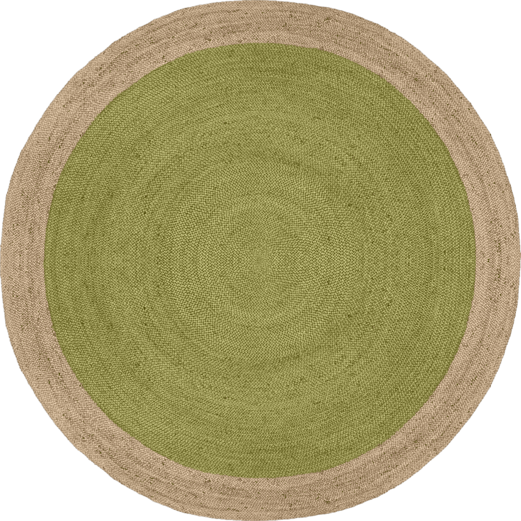 Area Green All Rounds/Square SAFAVIEH Natural Fiber Round Collection 3' Round Green NF801G Handmade Boho Braided Jute Area Rug