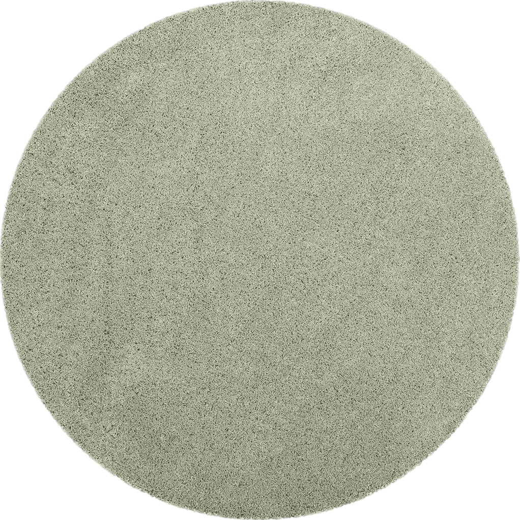 Area Green All Rounds/Square SAFAVIEH Laguna Shag Collection Area Rug - 6'7" Round, Light Sage, Solid Design, Non-Shedding & Easy Care, 2-inch Thick Ideal for High Traffic Areas in Living Room, Bedroom (SGL303V)