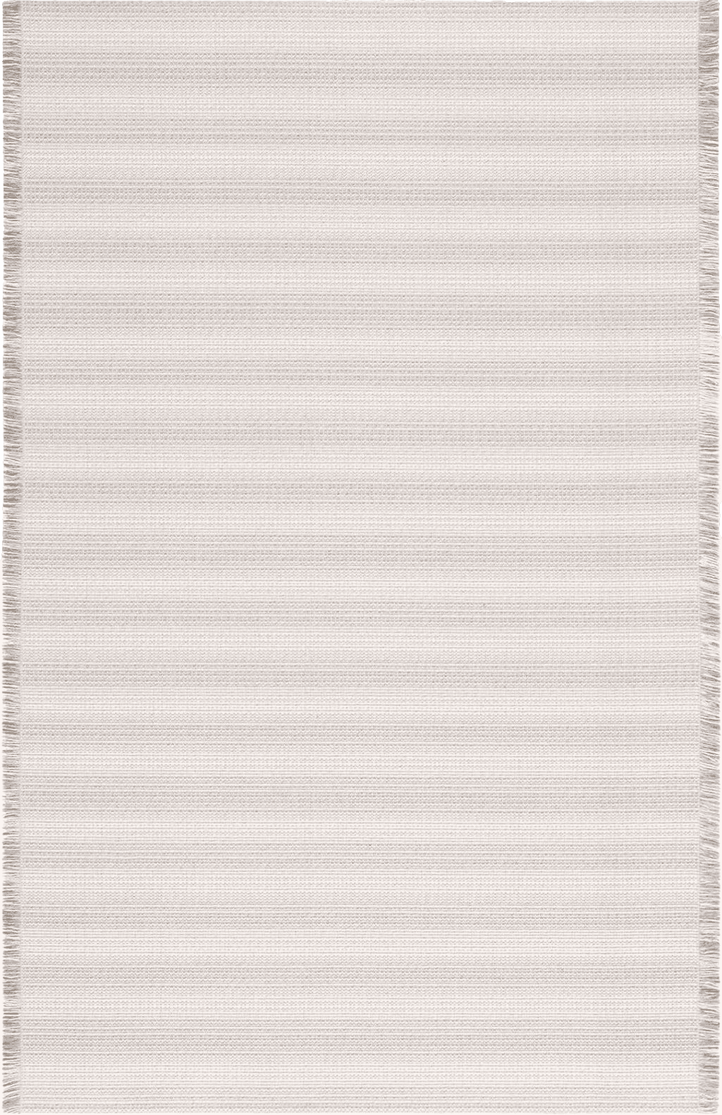 Safavieh Augustine Collection Accent Rug - 4' x 6', Ivory & Taupe, Cotton Stripe Fringe Design, Non-Shedding & Easy Care, Ideal for High Traffic Areas in Entryway, Living Room, Bedroom (AGT501E)