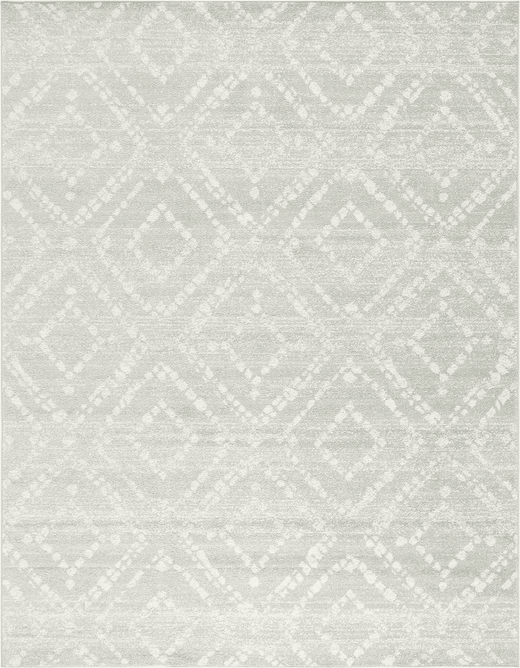 6x9 SAFAVIEH Adirondack Collection Area Rug - 6' x 9', Green & Ivory, Modern Diamond Distressed Design, Non-Shedding & Easy Care, Ideal for High Traffic Areas in Living Room, Bedroom (ADR131Y)
