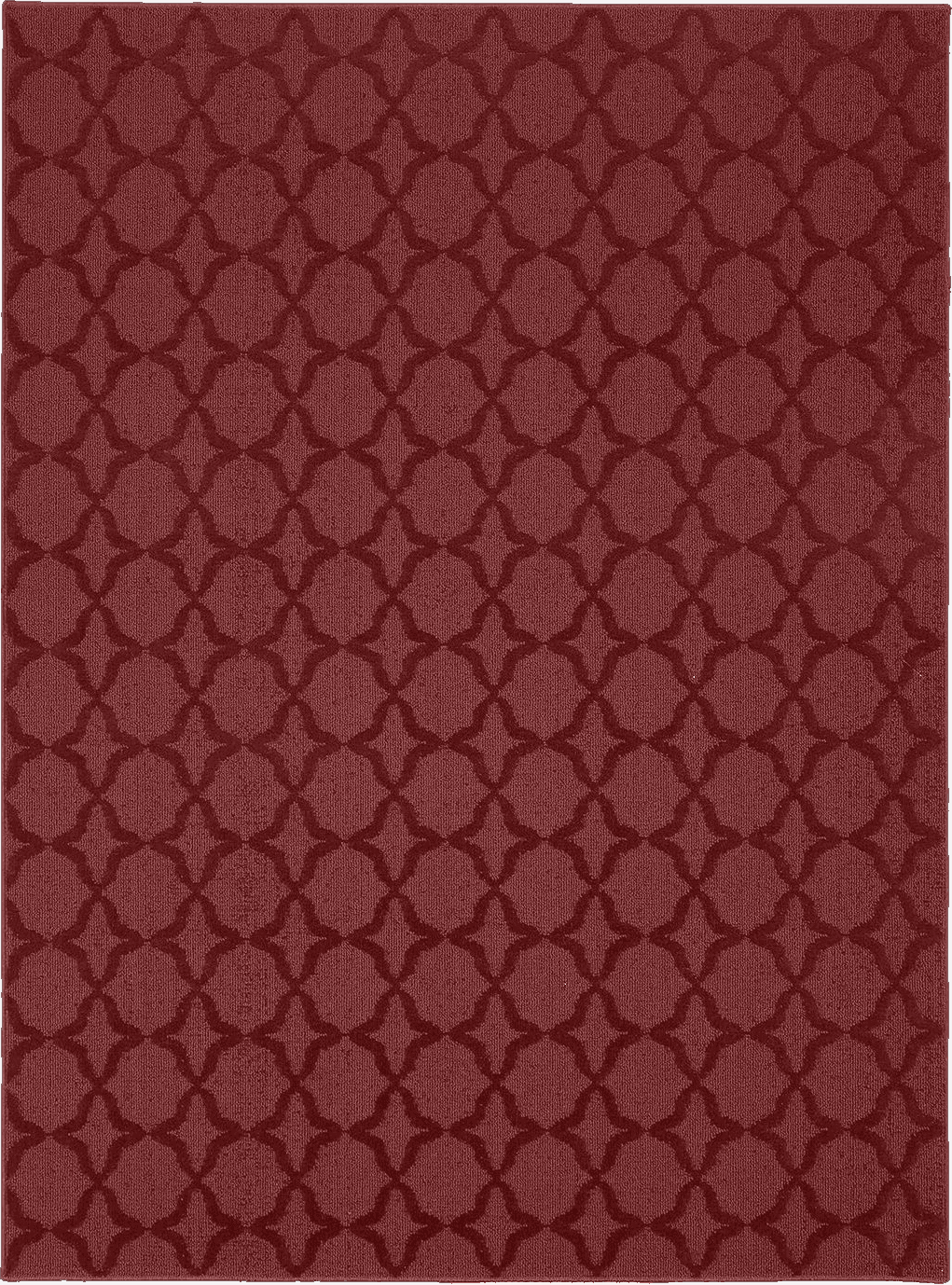 Area Red 8x10 Garland Rug Sparta 8-Feet by 10-Feet Area Rug Chili Red