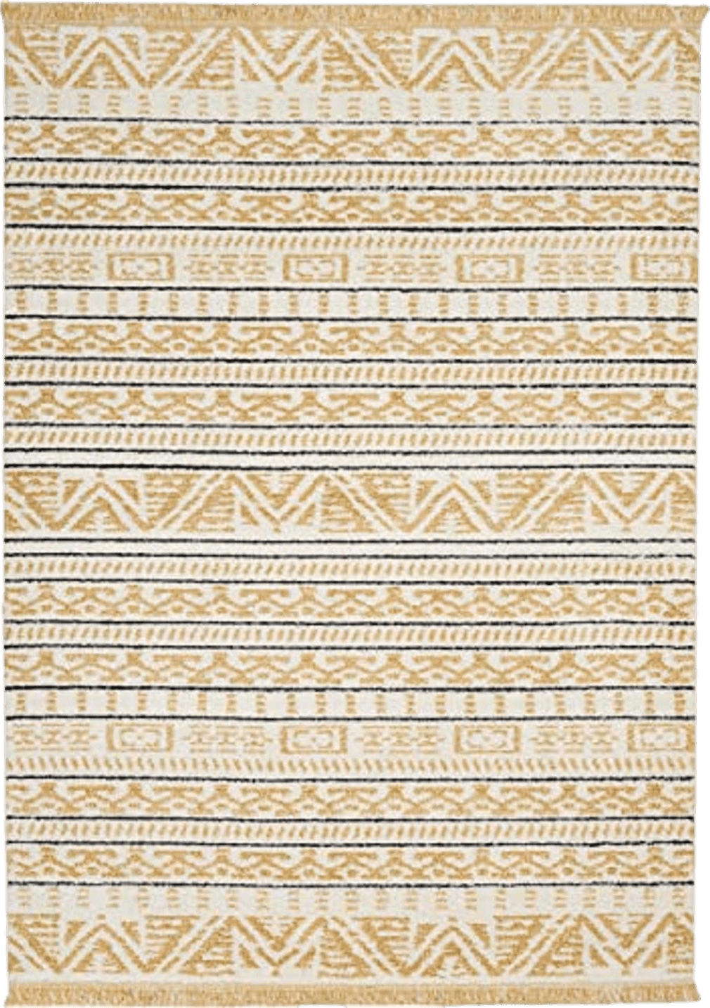 Nourison DWS05 Kamala Area Rug, 9'3" X12'9, YELLOW