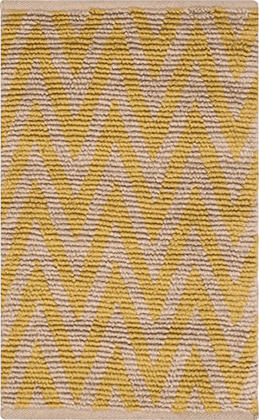 Doorway SAFAVIEH Cape Cod Collection Accent Rug - 2'3" x 3'9", Natural & Yellow, Handmade Chevron Cotton & Jute, Ideal for High Traffic Areas in Entryway, Living Room, Bedroom (CAP863F)