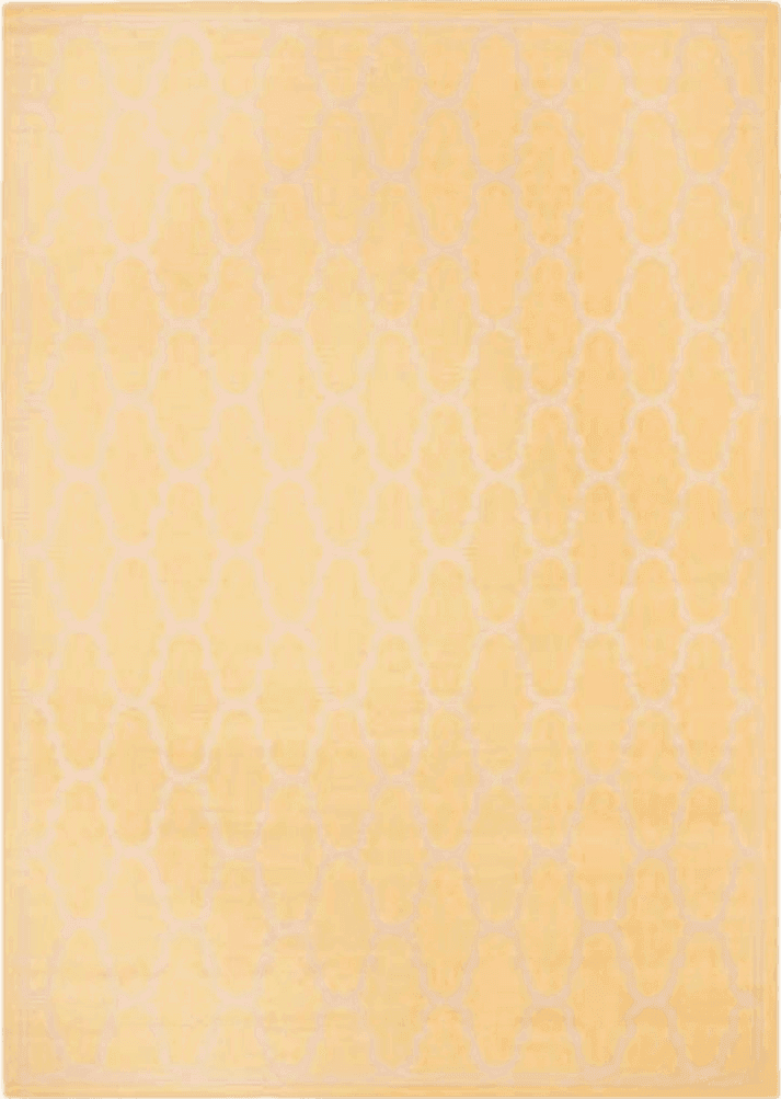 Yellow SAFAVIEH Courtyard Collection Area Rug - 9' x 12'6", Yellow & Beige, Non-Shedding & Easy Care, Indoor/Outdoor & Washable-Ideal for Patio, Backyard, Mudroom (CY6016-316)