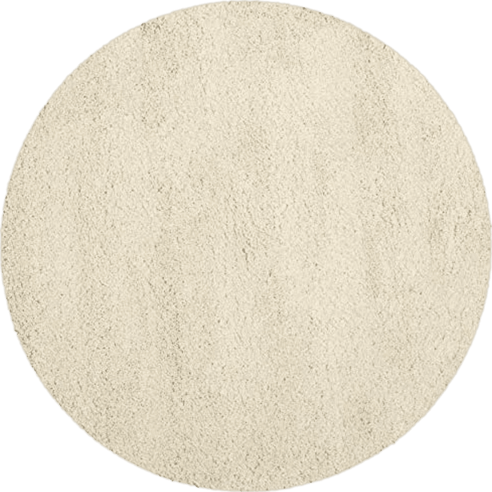 Round All Rounds/Square SAFAVIEH California Premium Shag Collection 10' Round Ivory SG151 Non-Shedding Living Room Bedroom Dining Room Entryway Plush 2-inch Thick Area Rug