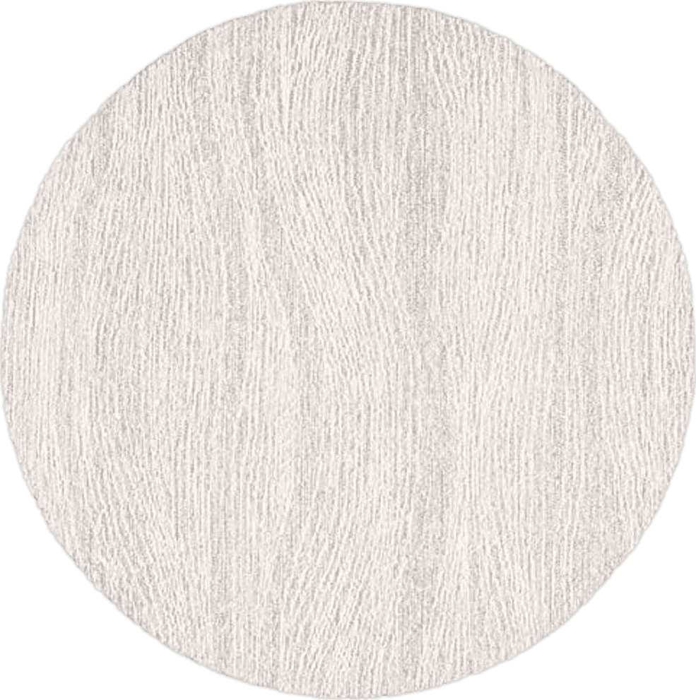 SAFAVIEH Metro Collection Area Rug - 8' Round, Natural & Ivory, Handmade Modern Wool, Ideal for High Traffic Areas in Living Room, Bedroom (MET995A)