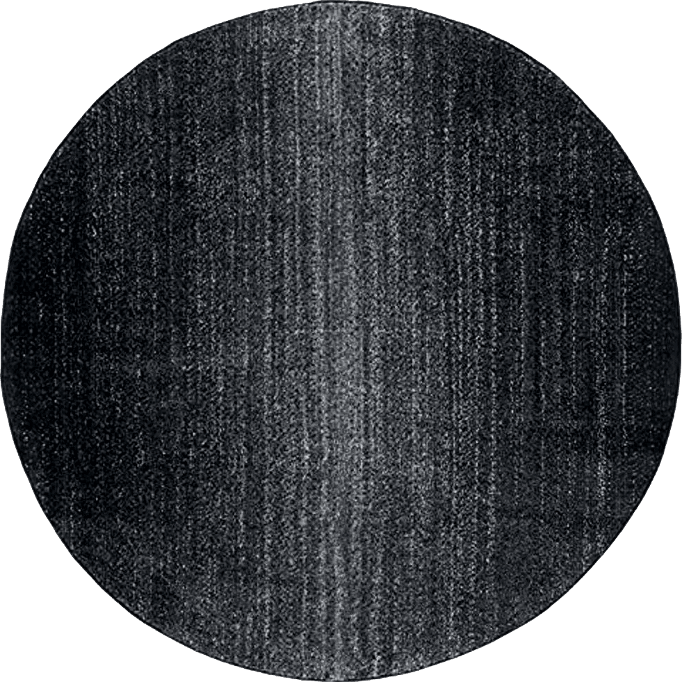 Round All Rounds/Square SAFAVIEH Adirondack Collection Area Rug - 8' Round, Black & Grey, Modern Design, Non-Shedding & Easy Care, Ideal for High Traffic Areas in Living Room, Bedroom (ADR183F)