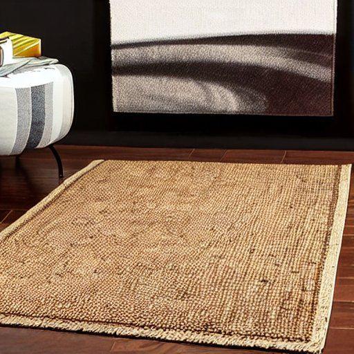 2x3 area rug from jute