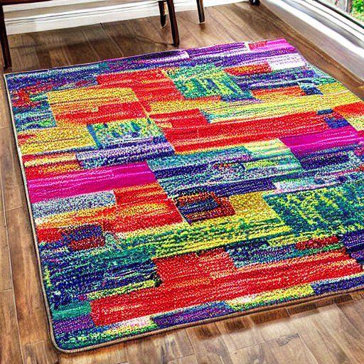 4x6 Chaotic rug