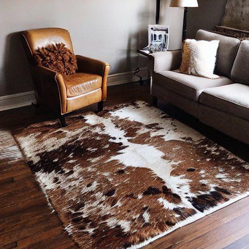 5x8 Cowhide Rug