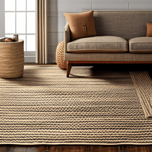 Beverly Rug Indoor Bordered Area Rugs, Non Slip Rubber Backing Modern  Living Room Area Rug, Gray, 5'x7' 