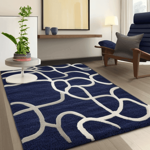 9x12 Blue area rugs