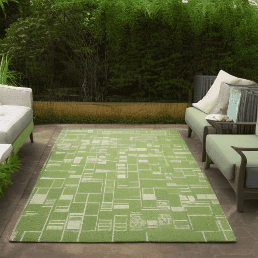 Green Outdoor Rug