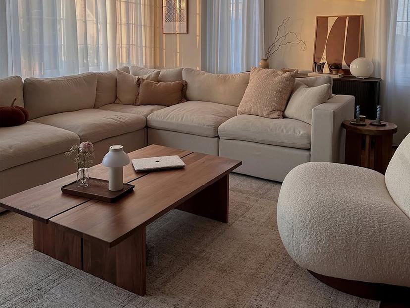 How to Style Grey Rug with Grey Couch