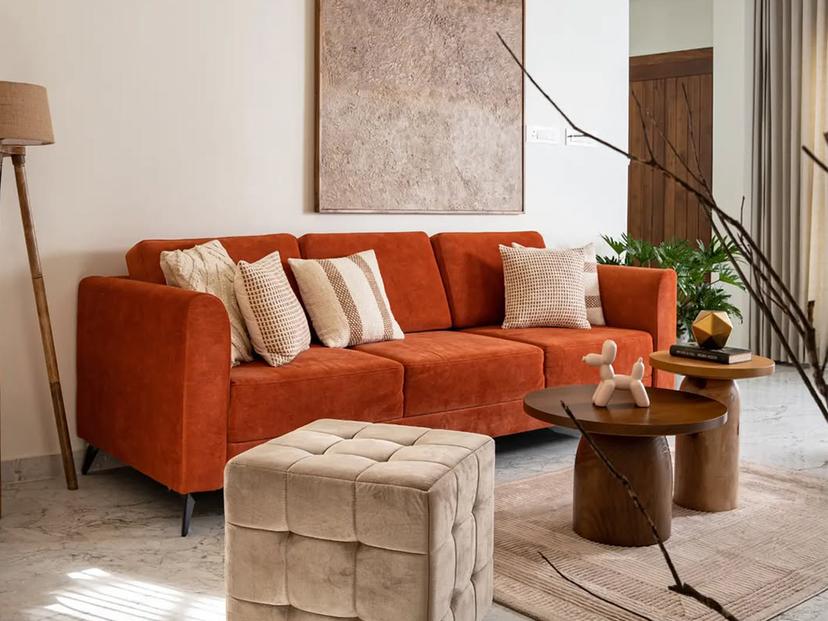 What Living Room Colors Should You Try With A Red Sofa?