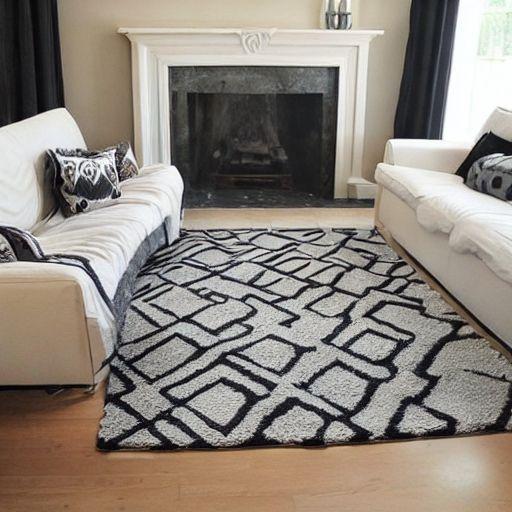 Modern rugs for the living room