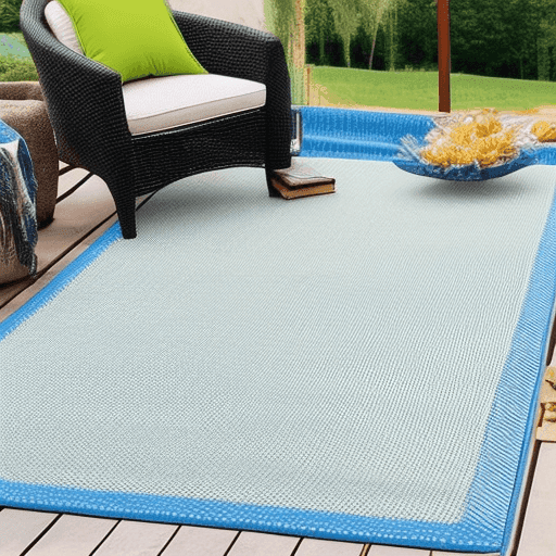 Outdoor rug 5x7 waterproof