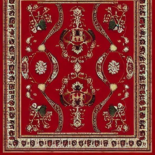 Red area rugs