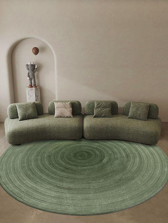 Round rugs