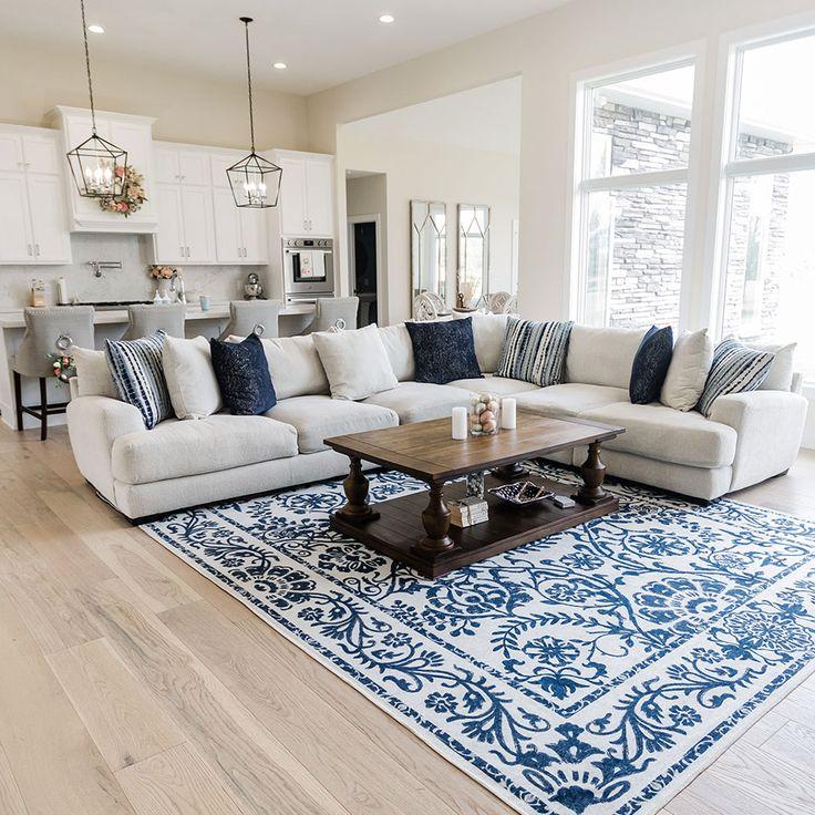 Best color rug 2024 with grey couch