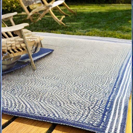 Woven outdoor rug