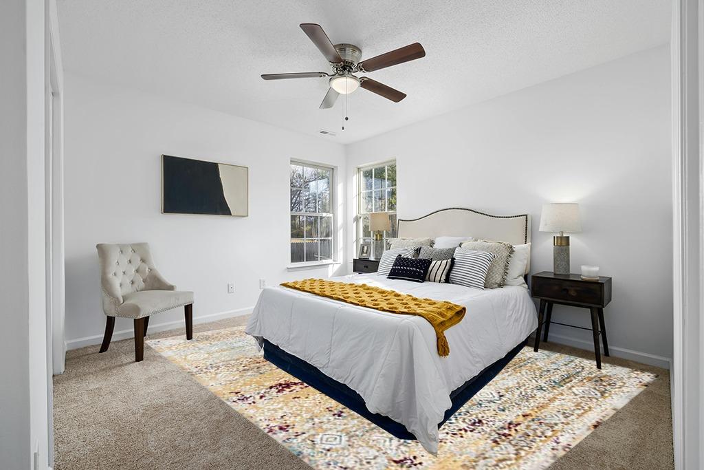Rug Over Carpet Ideas