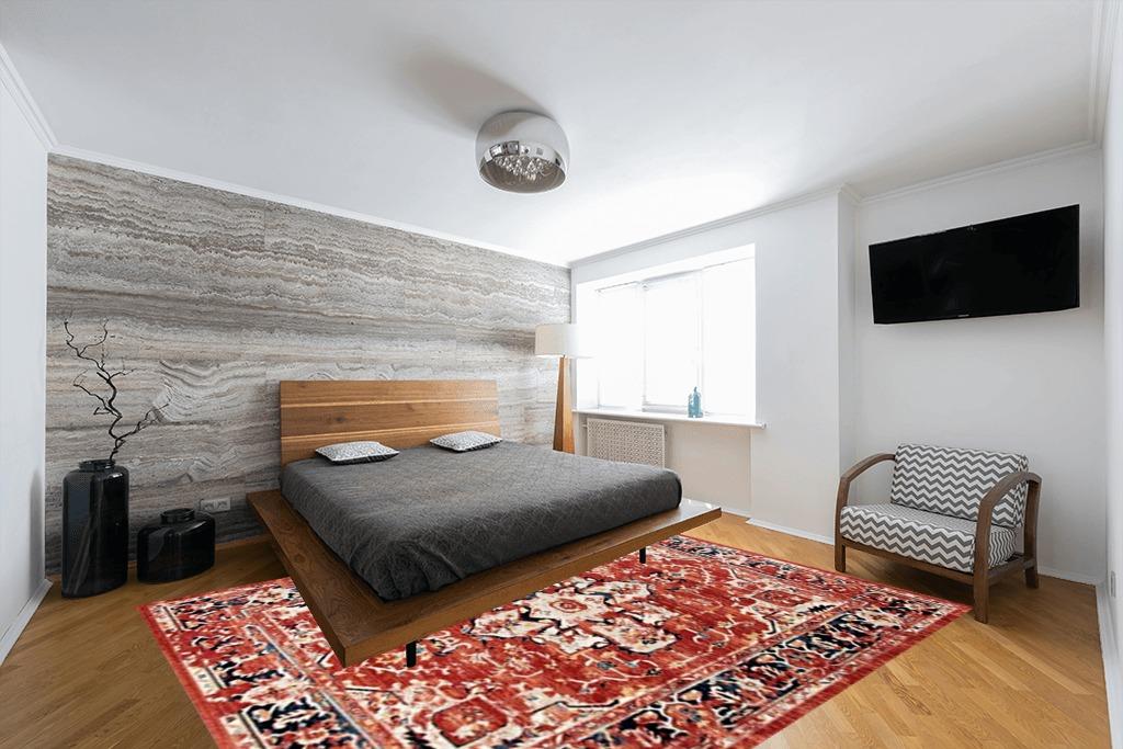 Red Rug Bedroom Ideas