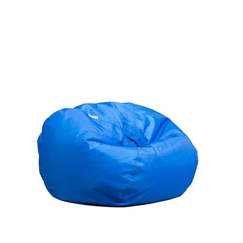 Big Joe Classic Bean Bag Chair, Sapphire Smartmax, Durable Polyester Nylon Blend, 2 feet Round