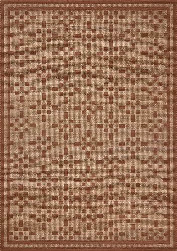 Christmas Loloi Chris Loves Julia x Judy Natural/Spice 8'-6" x 11'-6" Area Rug