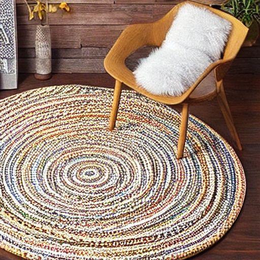 Round braided rugs